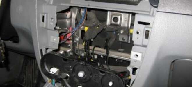 Как снять магнитолу на шевроле лачетти