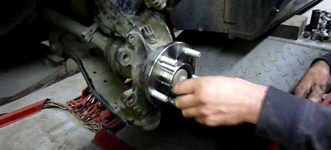 Замена передней и задней ступицы Ford Focus 2