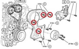 Замена ремня ГРМ Ford Focus
