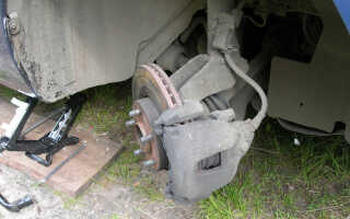 Замена тормозных колодок Ford Focus