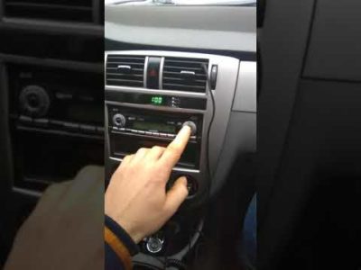 как снять магнитолу на шевроле лачетти